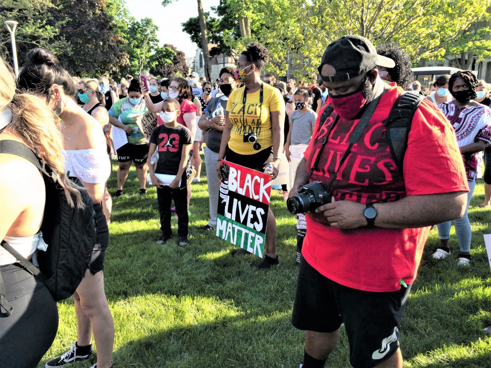 Tuesday protest